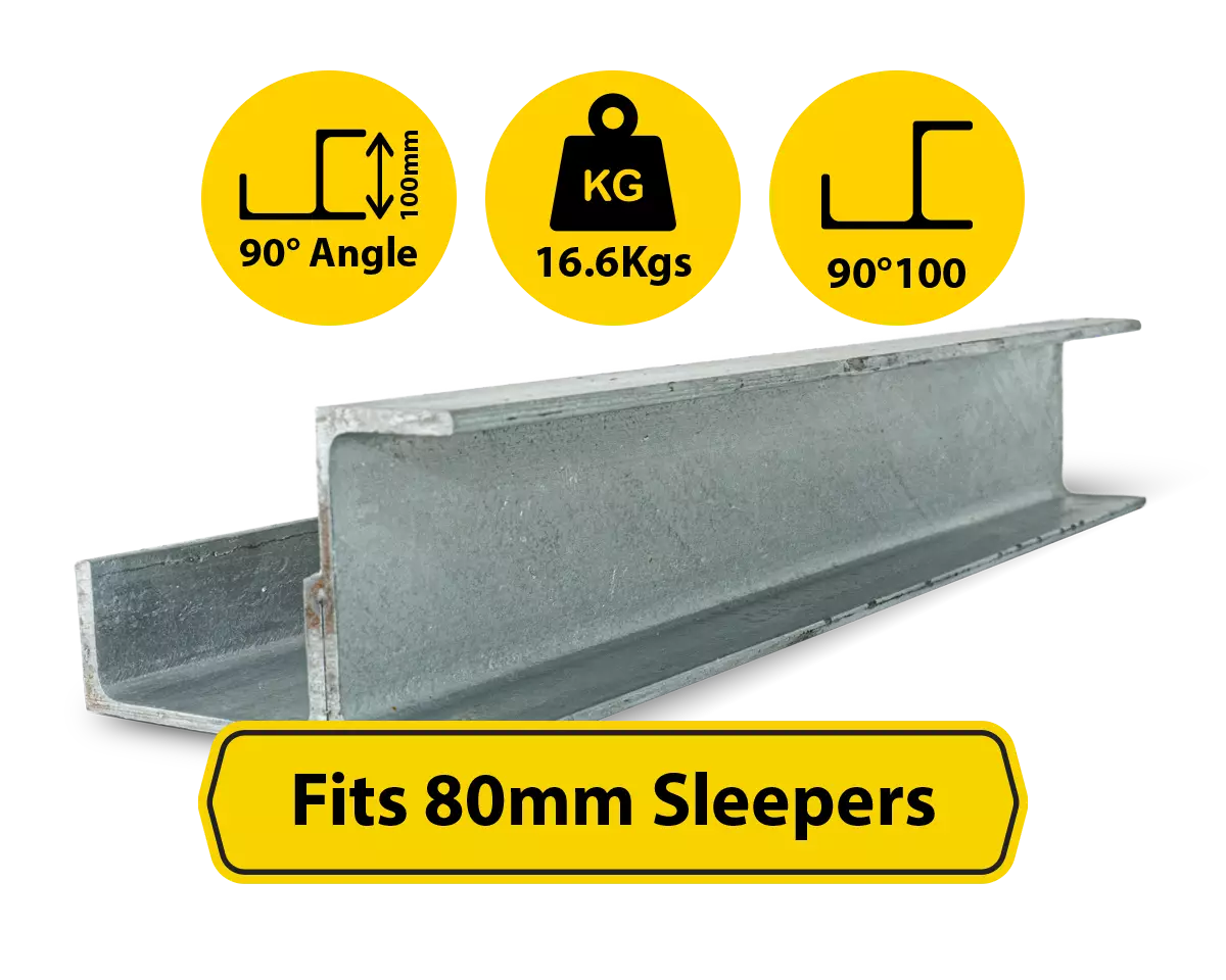 RWCP 90DEG 100 50 PC 90 Degree Galvanised Steel Corner Joiner Post to Support The Right Angle Retaining Wall Post of a 80mm Concrete Sleeper Retaining Wall by Sunset Sleepers RWCP 90DEG 100 50 PC 90 Degree Galvanised Steel Corner Joiner Post to Support The Right Angle Retaining Wall Post of a 80mm Concrete Sleeper Retaining Wall by Sunset Sleepers
